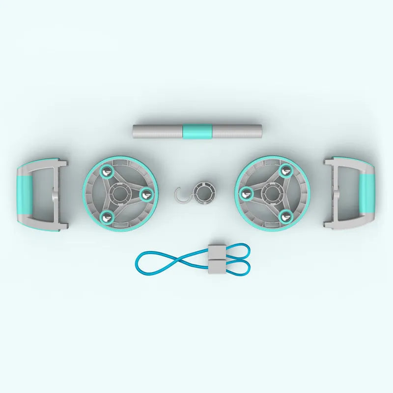 Home Gym Ab Wheel Combo